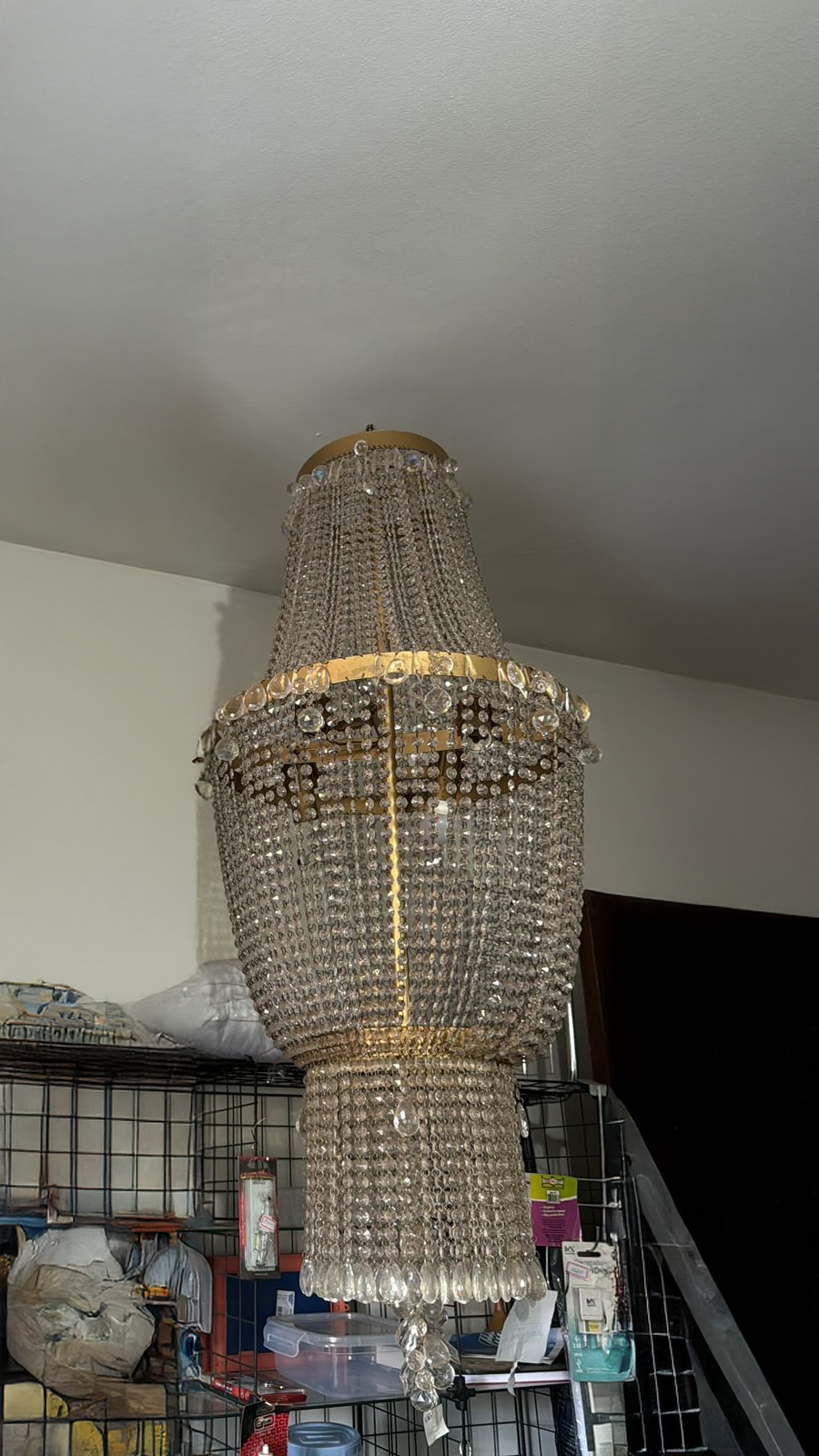 Lustre Imperial Grande – Cristais Legítimos