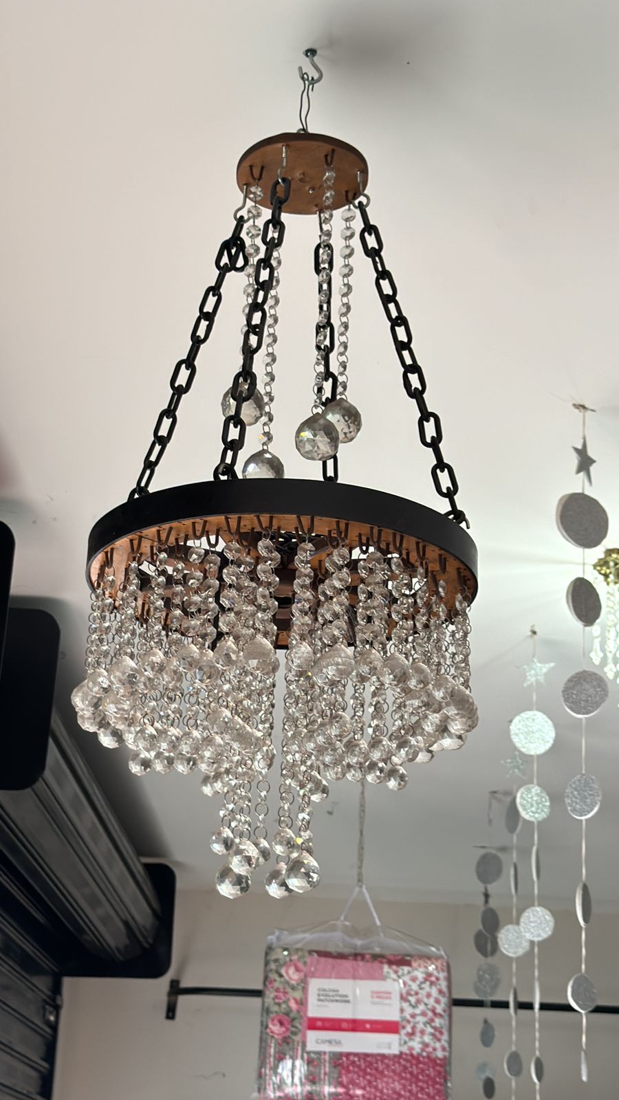 Rodinha de carroça cristais legítimos Asfour italiano